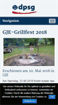 Mobile Screenshot of dpsg-neckarsulm.de